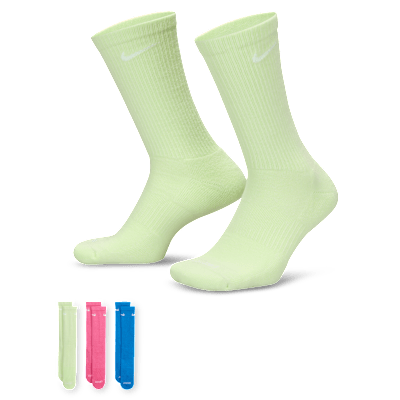 Nike Everyday Plus Cushioned Training Crew Socks (3 Pairs